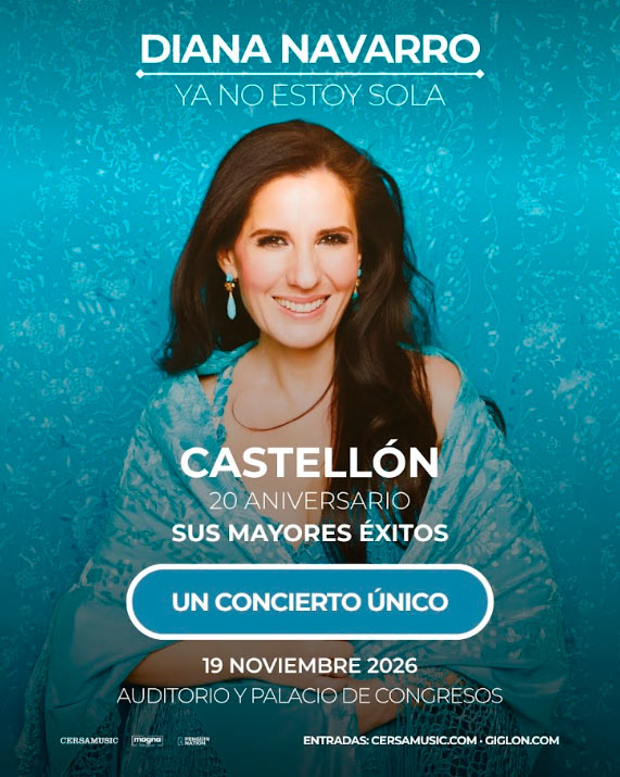 Diana Navarro Noviembre 2026 Castellón